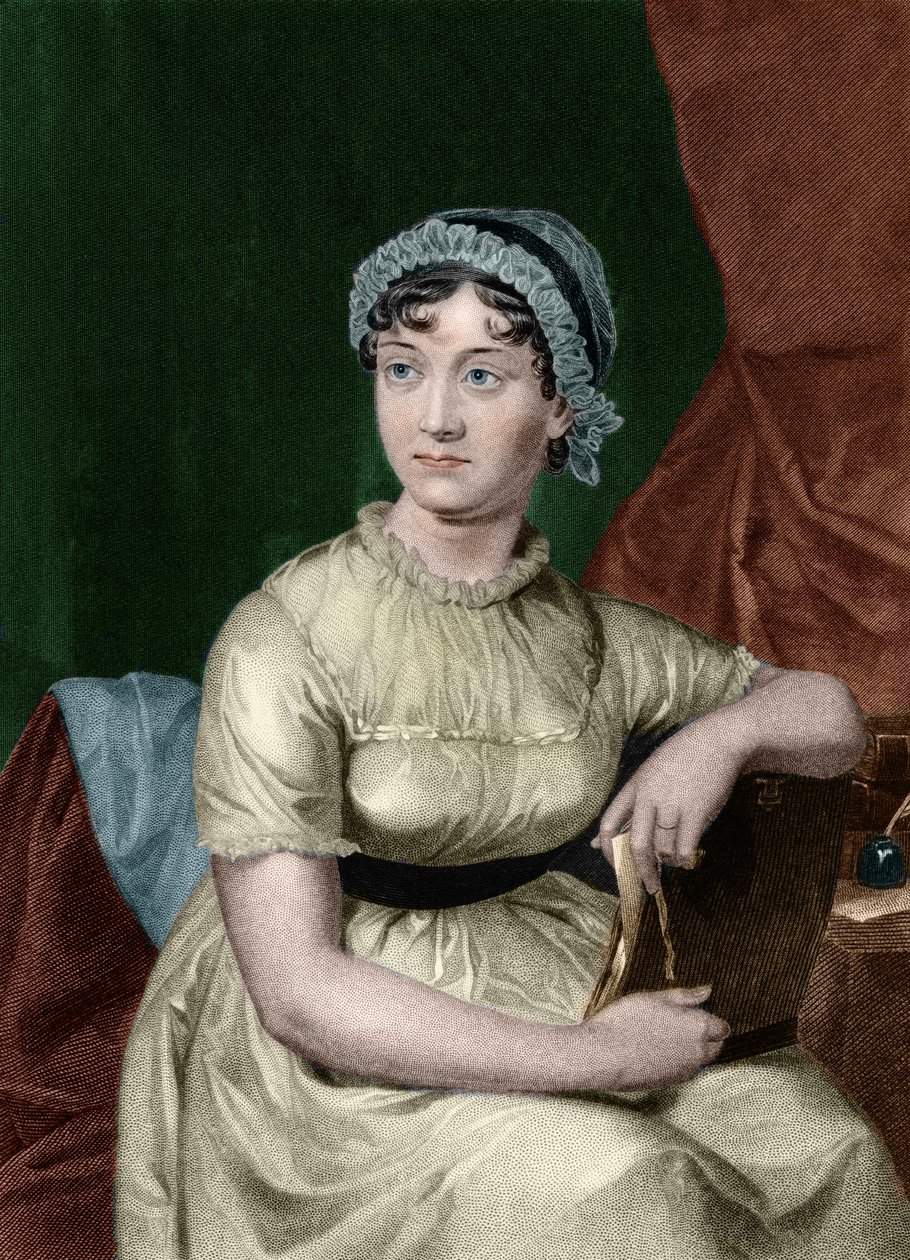 Ritratto romanziera Jane Austen