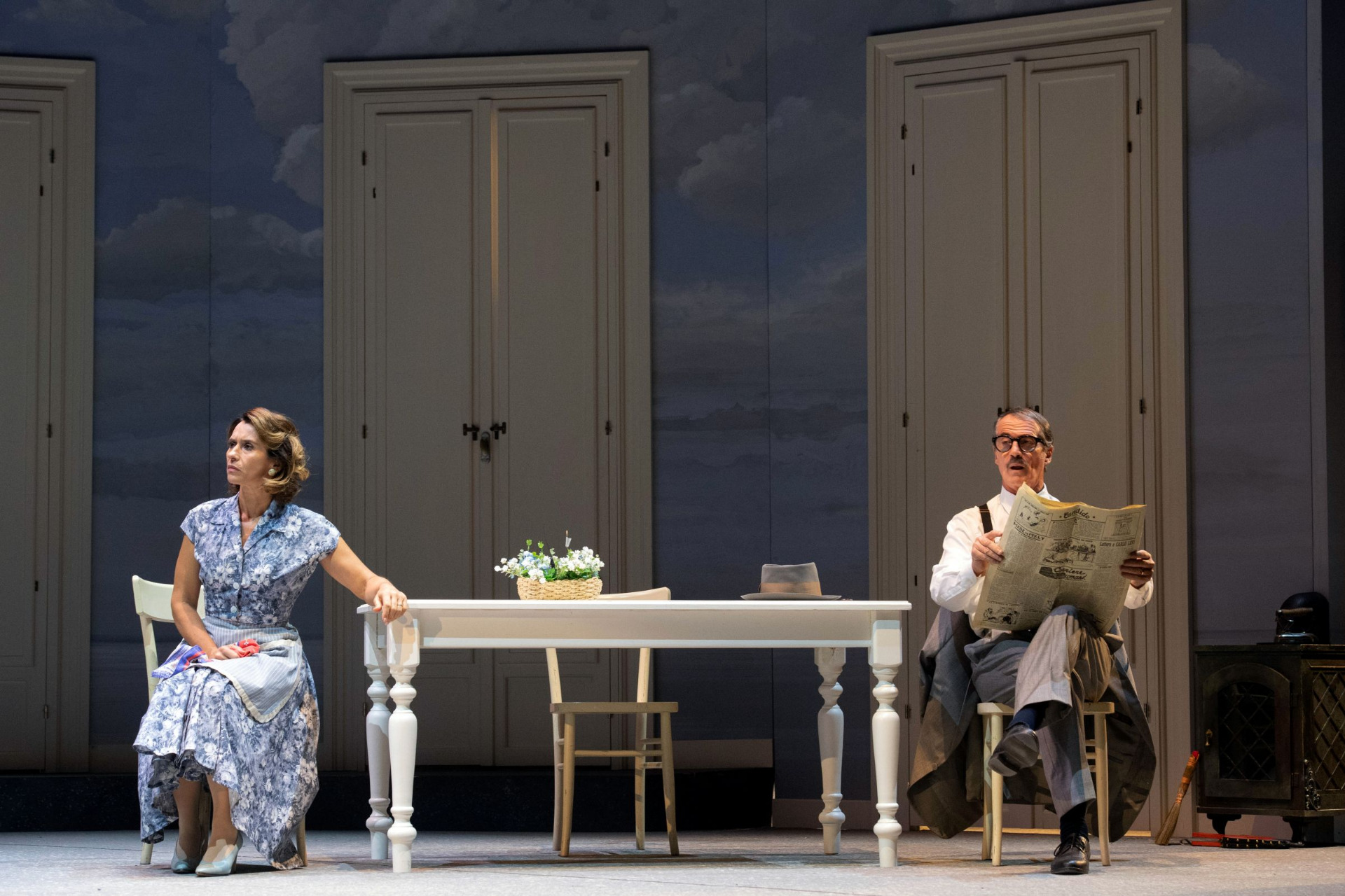 Teresa Saponangelo e Claudio di Palma (foto di Tommaso La Pera)