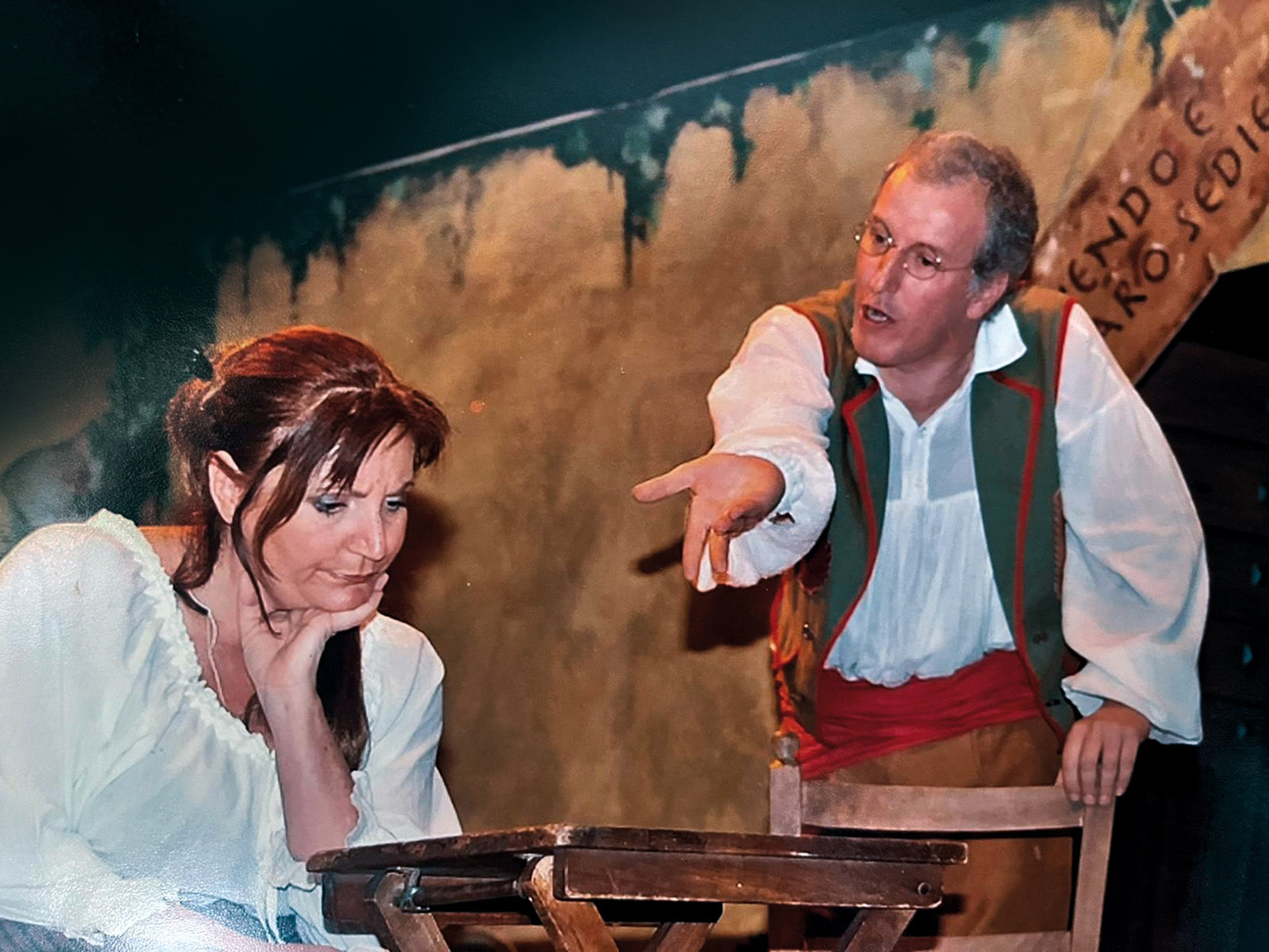 L'attore e regista Massimo Russo