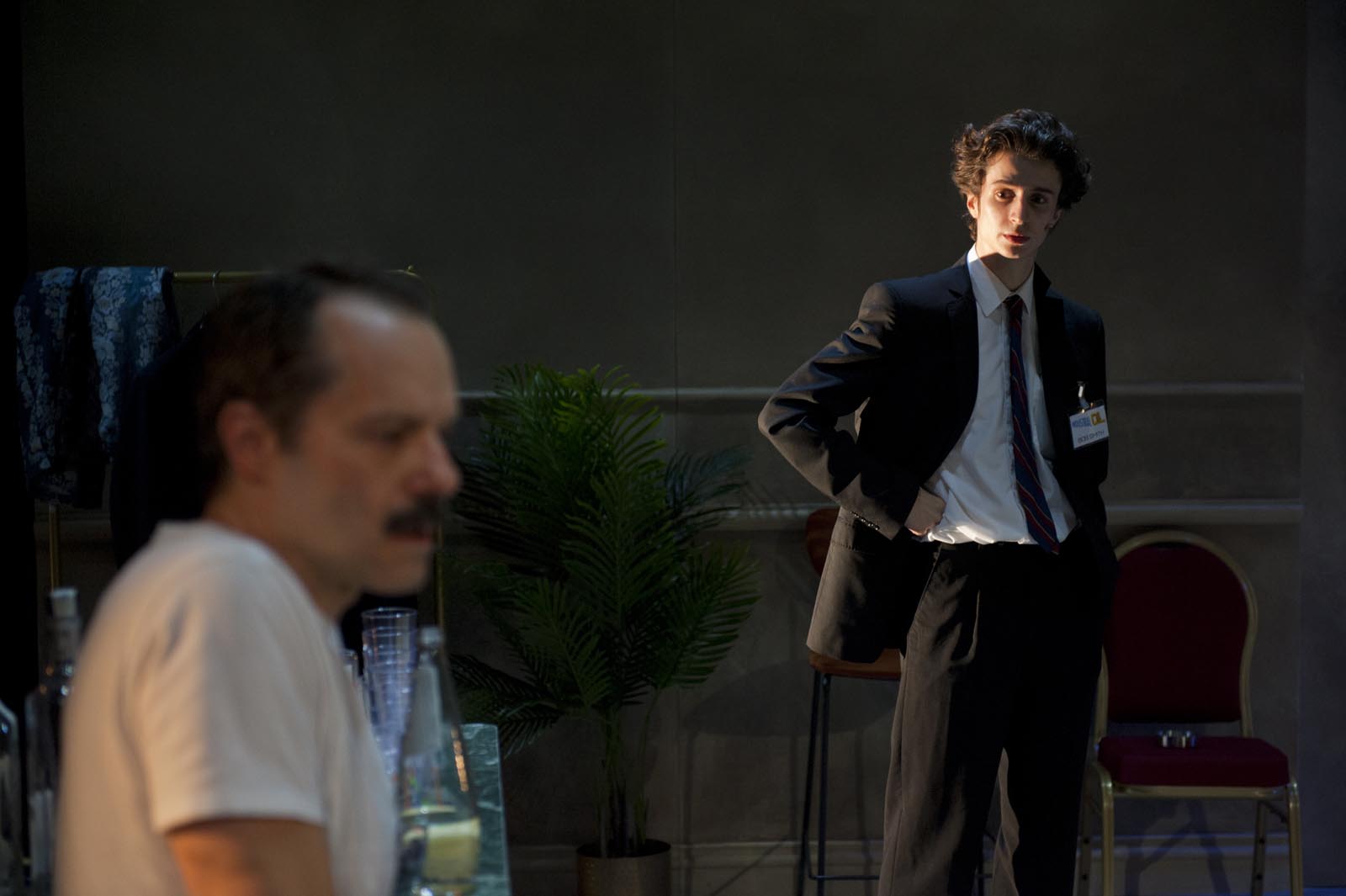 Da sinistra Sergio Ronao e Lorenzo Crovo (foto di Giuseppe Distefano)