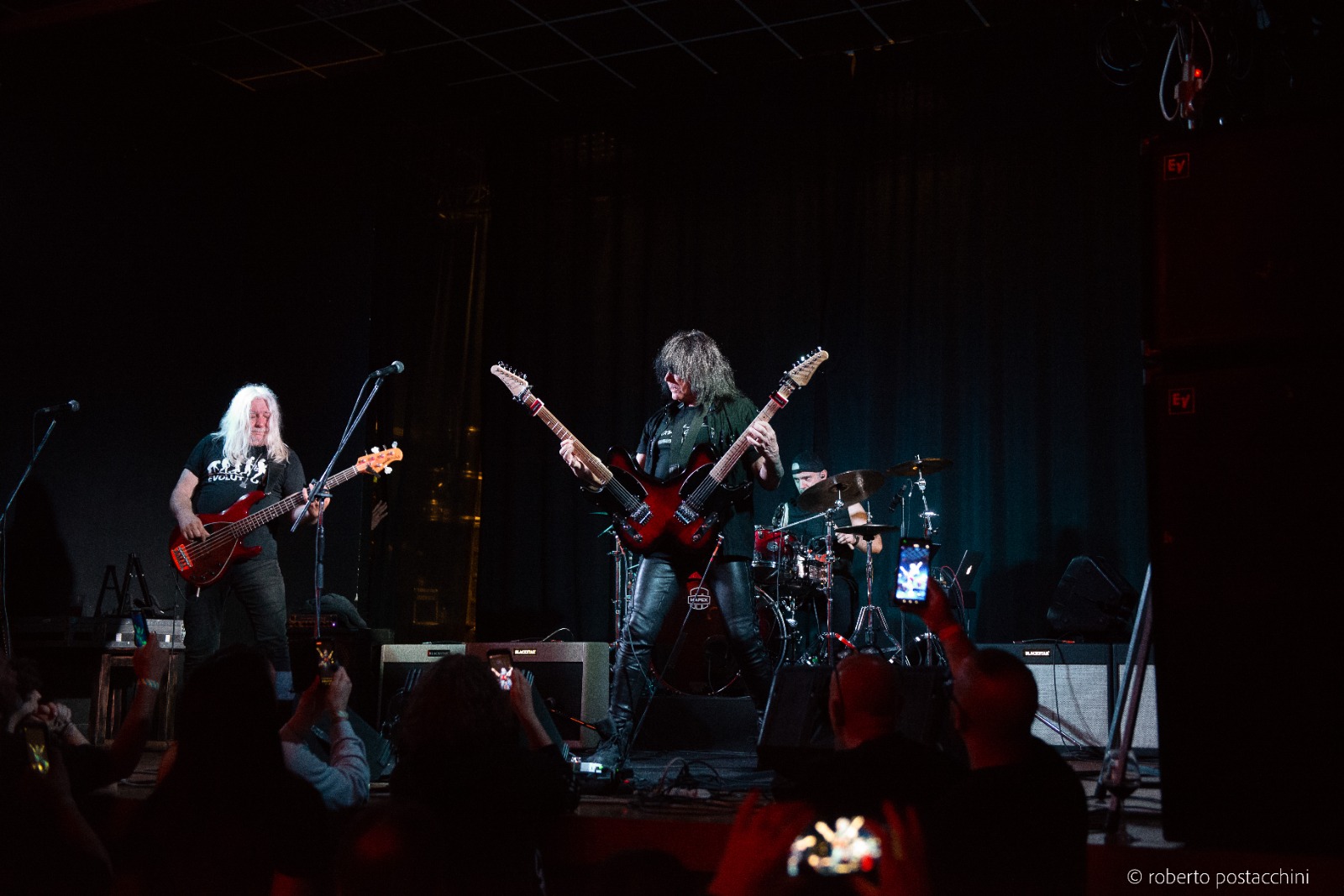 Francesco Caporaletti e Michael Angelo Batio (foto di Roberto Postacchini)