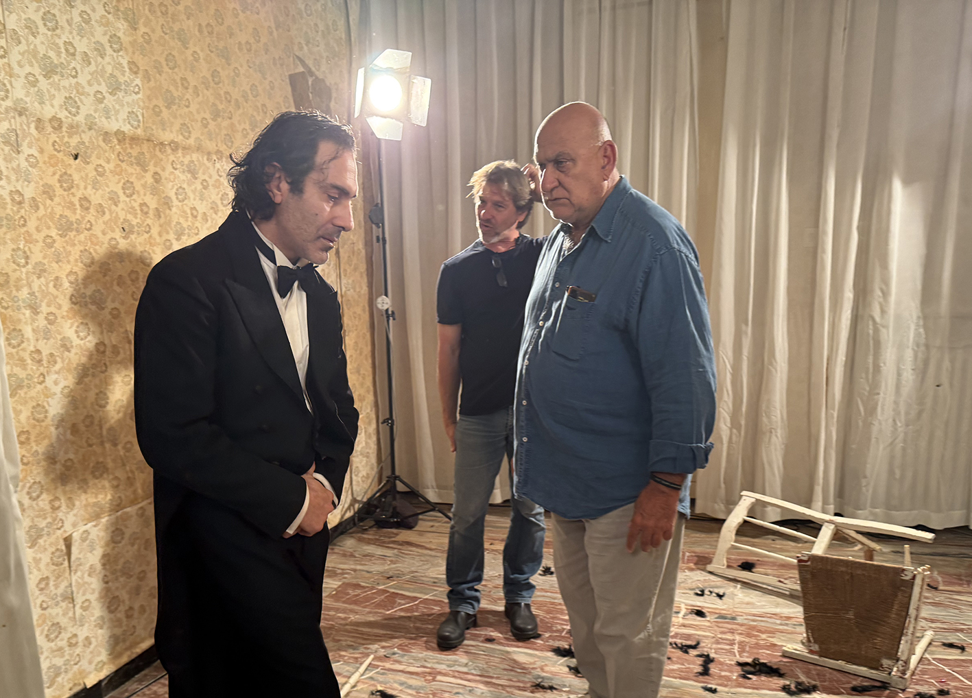 Stefano Zazzera, Davide Leoni e Dario D'Ambrosi 