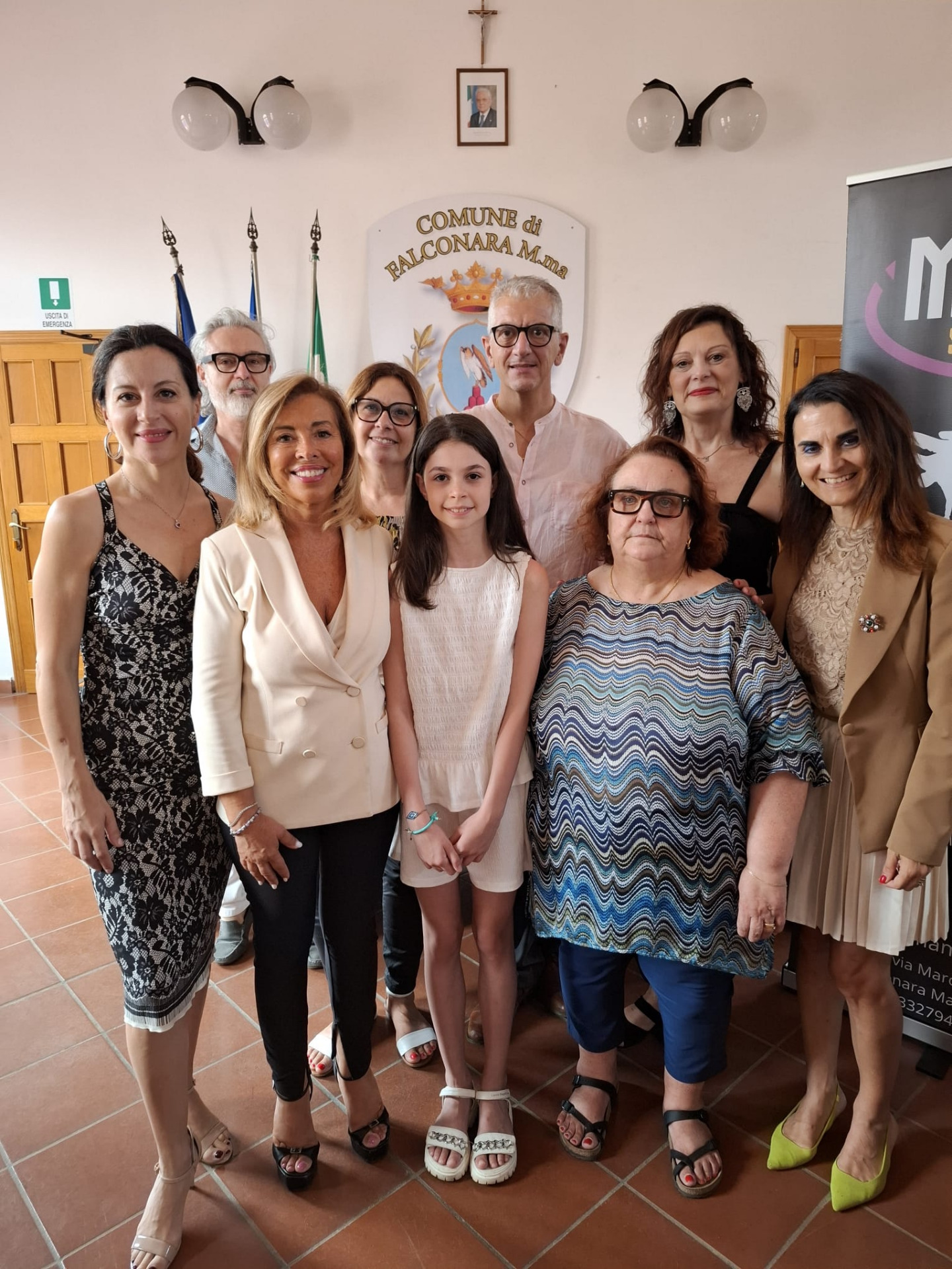 Al centro Emma Radice, 11 anni, promessa della danza classica