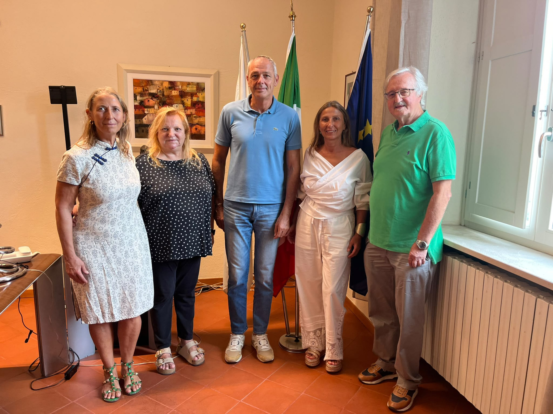 lo staff del progetto "Blue Zone Adriatica"