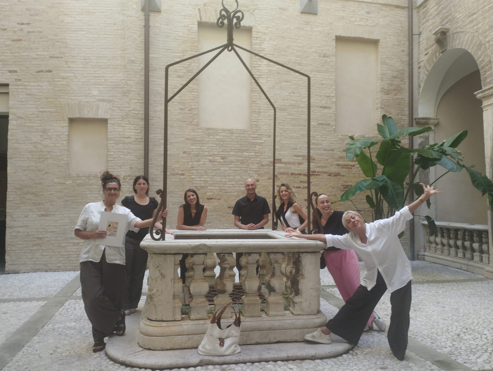 Gli artisti in Pinacoteca